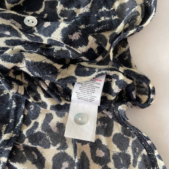 MINKPINK Leopard Print Racerback Sheer Tank - Picture 10 of 13
